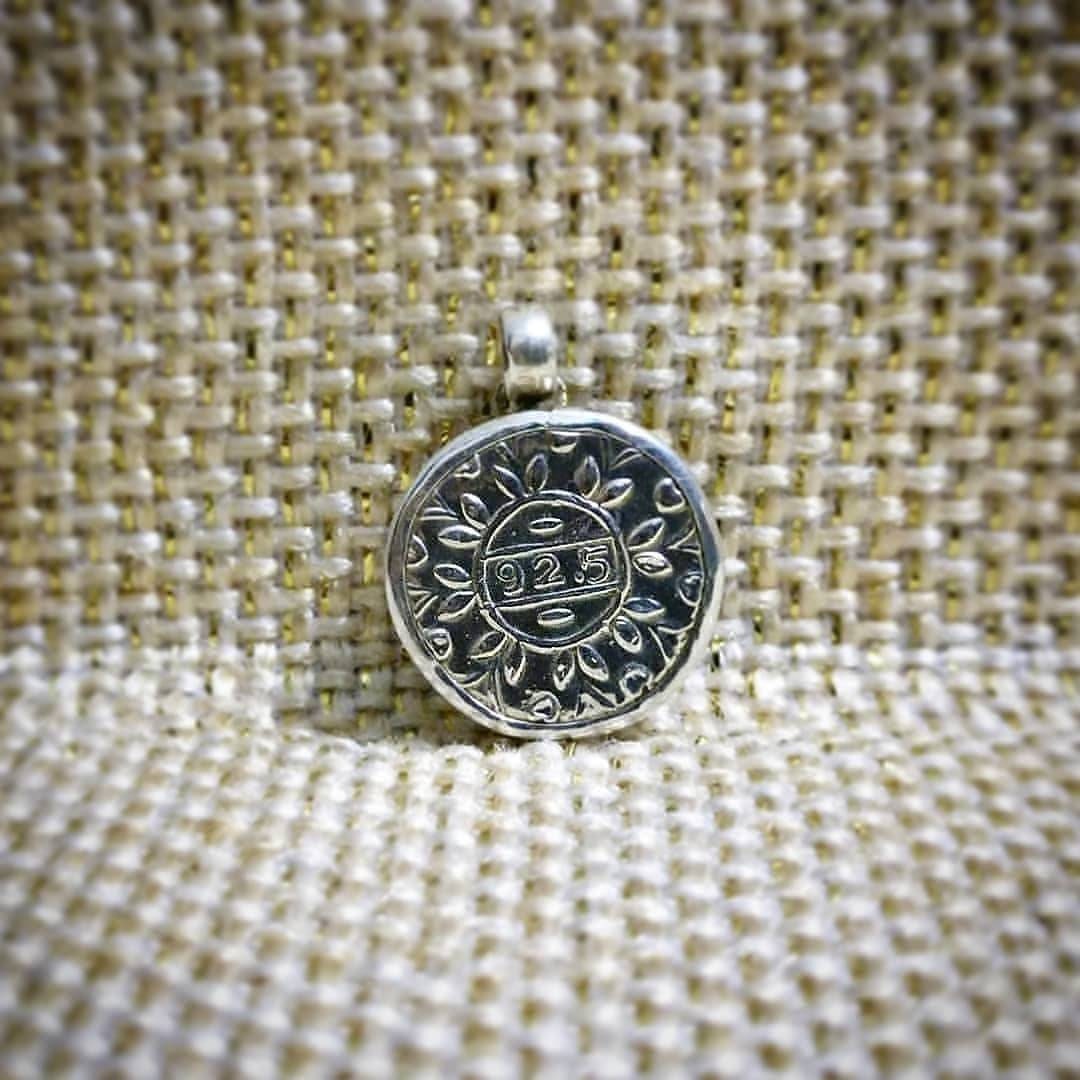 925 Sterling Silver Surya Sun God Pendant Necklace, Handpainted Glass Framed Spiritual Jewelry, Divine Energy Amulet