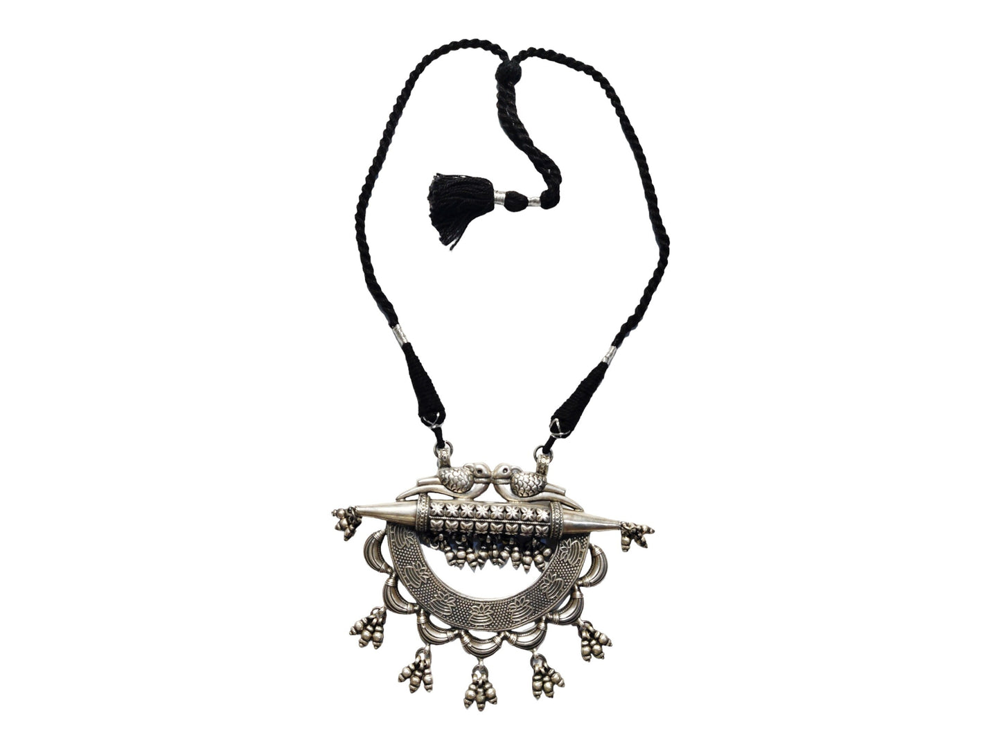 925 Sterling Silver choker Necklace, Antique Look Adjustable length