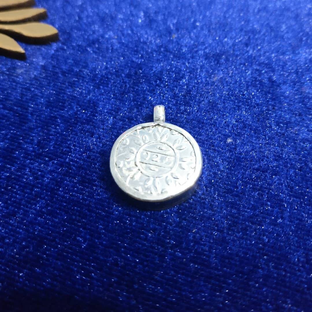 925 Sterling Silver Peacock Feather Pendant Necklace, Handmade Mor Pankh Charm, Nature Inspired Jewelry Gift