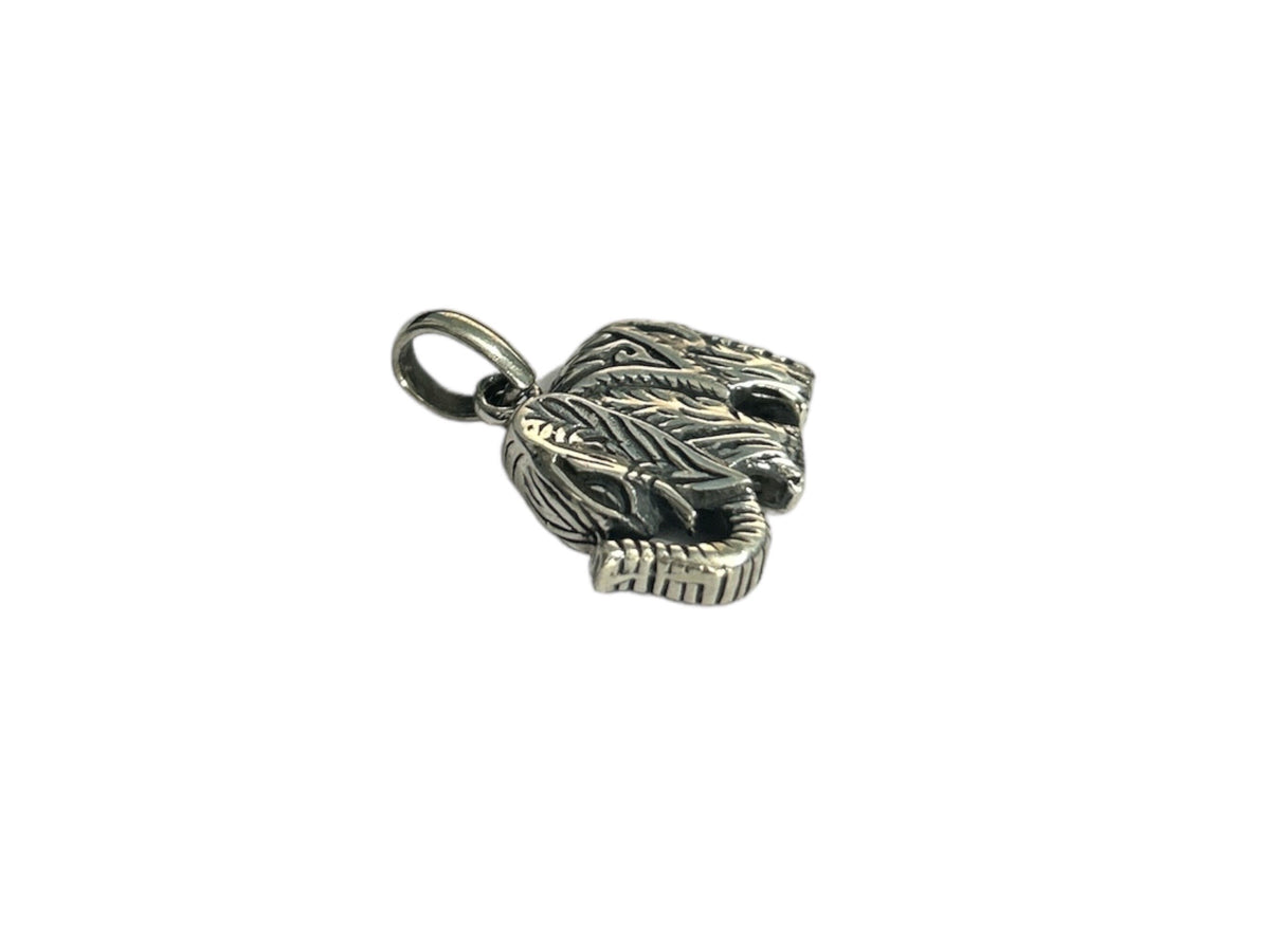 Minimalist 925 Sterling Silver Elephant Pendant, Handmade Animal Charm Jewelry
