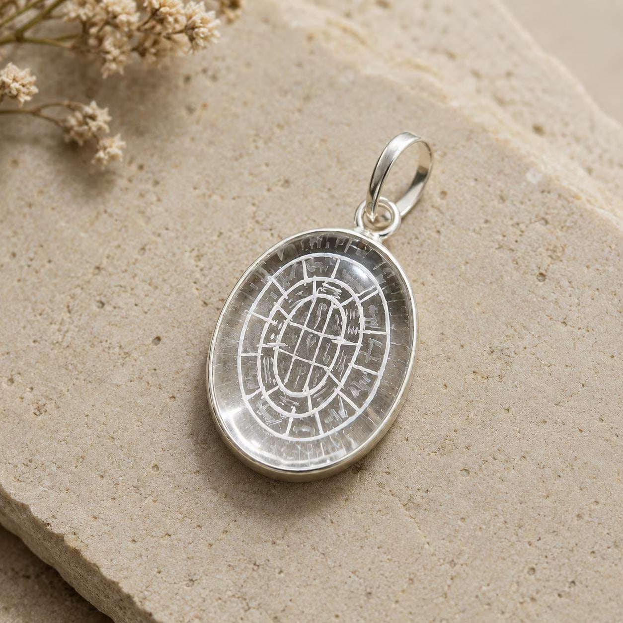 Kailash Yantra Pendant for Protection • Peace Spiritual Strength and Positivity • Sacred Himalayan Energy Talisman • Powerful Yantra Amulet