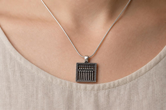 925 Sterling Silver Seven Sisters Pendant • Indian Protection Amulet • Spiritual Protective Jewelry • Talisman Gift for Men & Women
