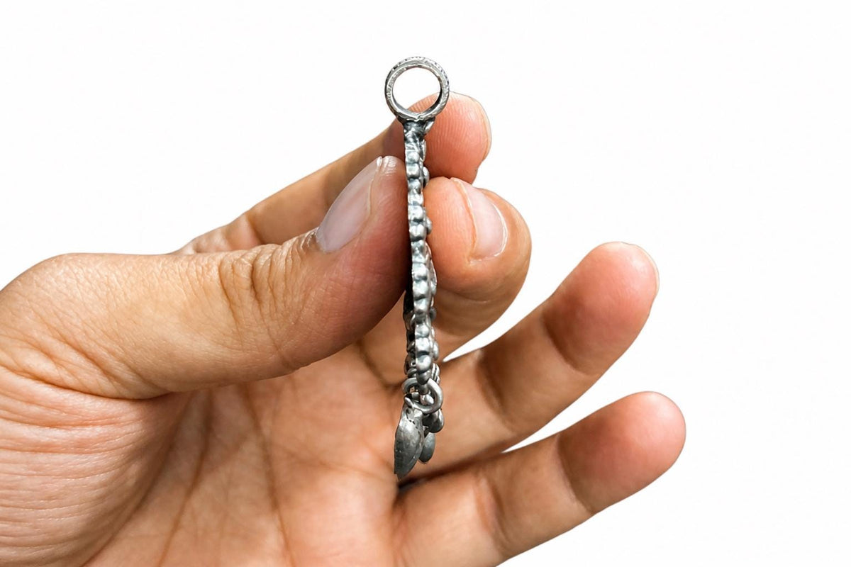 925 Sterling Silver Surya Pendant  Oxidized Sun Tribal Pendant  Hindu Spiritual Jewelry  Celestial Sun Moon Charm  Spiritual Gift  SR35