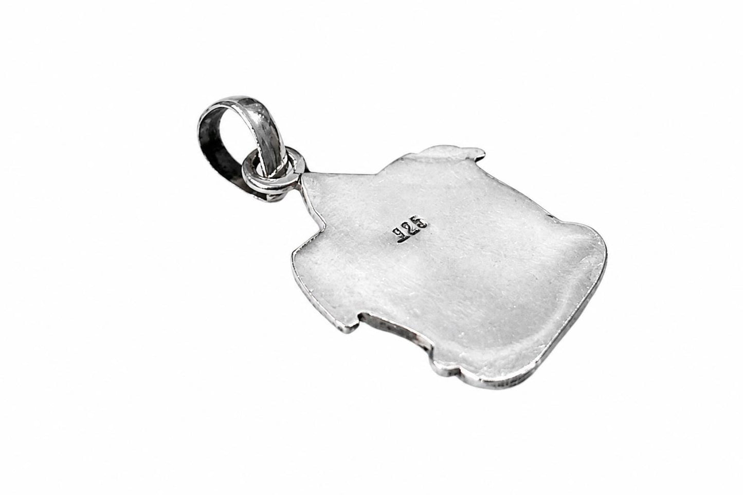 925 Sterling Silver Ganesha Pendant  Oxidized Vintage Lord Ganesha  Hindu Spiritual Jewelry  Ganpati Elephant God  Hindu Deity Ganesh